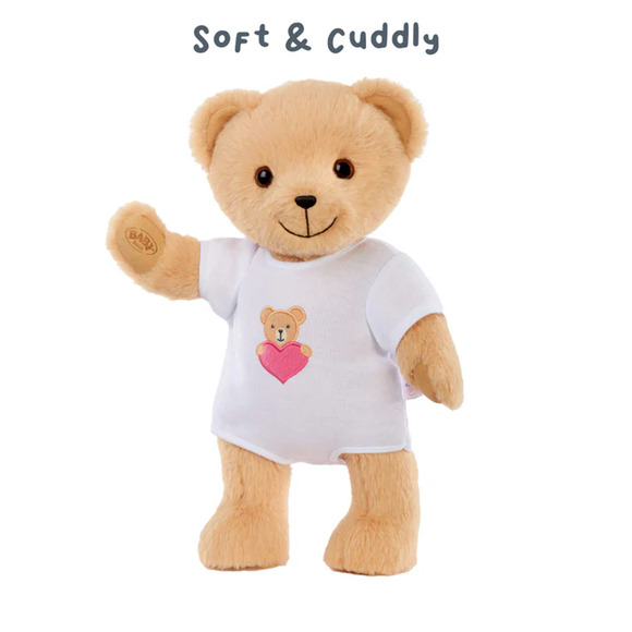 Baby Born My Teddy Bear 14" Plush Soft and Cuddly Removable Outfit New Toy Gift - Picture 1 of 4